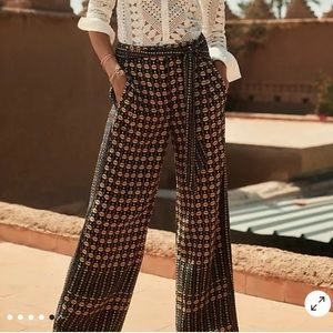 Anthropologie Metzner Wide Leg Trousers by ett:twa